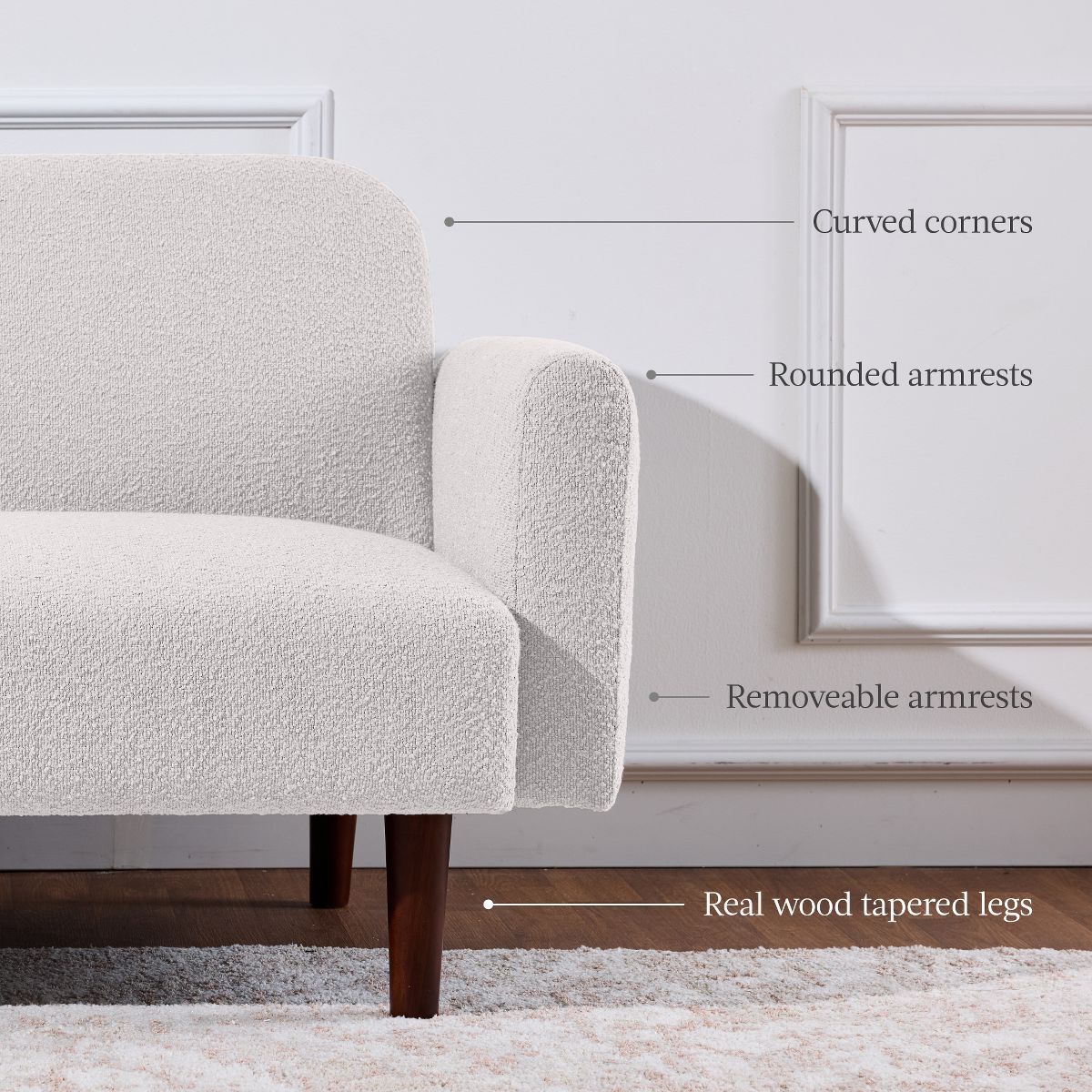 Best Choice Products Convertible Futon - thumbnail 4