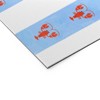 Showmemars Red Lobsters On Blue Stripe Large Welcome Mat - Deny Designs - image 3 of 3