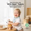 8pk Organic Quin Bandana Bibs, Baby Bibs for Drooling and Teething, Cotton Drool Bibs for Baby Girl, Baby Boy - 2 of 4