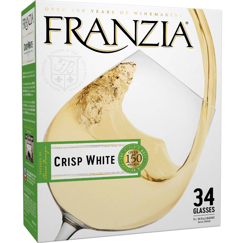 Franzia Crisp White Wine - 5L Box, 1 of 7