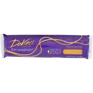 DaVinci Pasta Spaghetti Thin - Case of 20 - 16 oz - 1 of 1