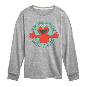 Boys' - Sesame Street - Elmo One Of A Kind -Toddler and Youth Long Sleeve T-Shirt Long Sleeve Graphic T-Shirt - 1 of 3