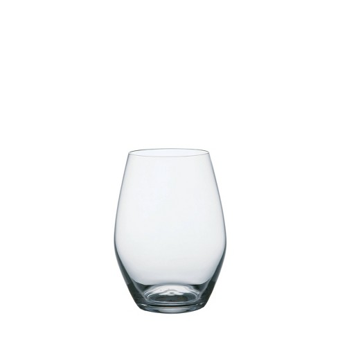 Hydrangea Stemless Wine Glass, Sold Separately