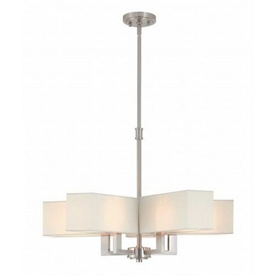 Livex Lighting Rubix 5 - Light Chandelier in  Brushed Nickel
