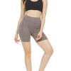 Infinite Basics Women's High Waist Tummy Control Yoga Bike Shorts - Great For Working Out Or For Everyday Use - 2 of 4