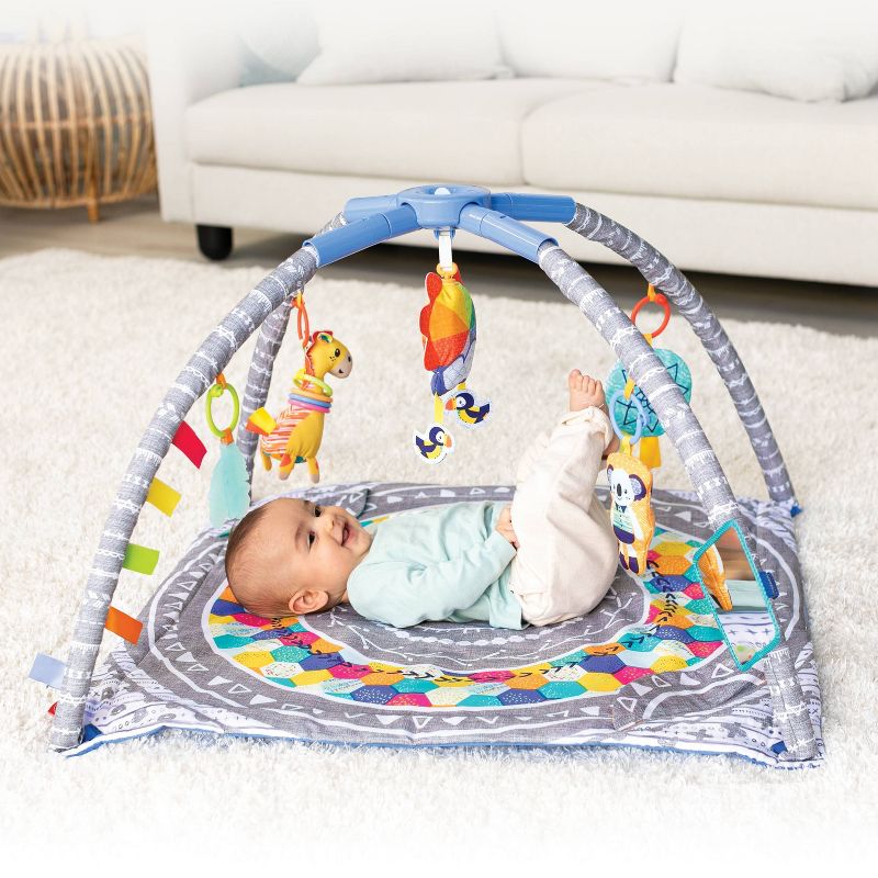 Infantino 4-in-1 Twist &#38; Fold Musical Mobile Activity Gym, 4 of 20