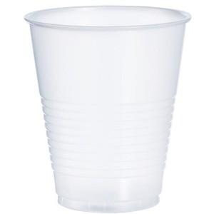 DART Y12S Conex Galaxy 12 oz Translucent Ribbed HIPS Cold Cups – Crack-Resistant Disposable Drink Cup, Stackable Bulk Case – 1000 Ct - 1 of 4