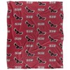 Saint Josephs University Logo Pattern Silky 50x60 Blanket, 1 Sided - 2 of 4