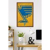 Trends International NHL St. Louis Blues - Logo 25 Framed Wall Poster Prints - 2 of 4