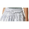 Women's Tiered satin skort with ties - day + moon - 2 of 3