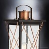 Urban Ambiance Luxury Colonial Outdoor Post/Pier Light,  20"H x 9"W,  Olde Bronze Finish, UHP1230 - 4 of 4