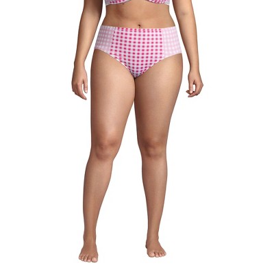 Women's Plus Size Chlorine Resistant Tummy Control High Waisted