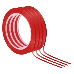 Unique Bargains DIY Art Film Thin Graphic Chart Highlight Marking Tapes 72 Yards 4 Pcs - 1 of 4