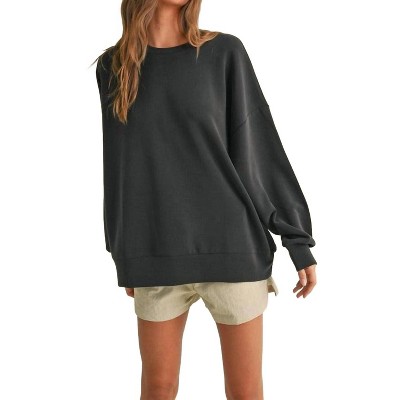 Women's Super Soft Air Scuba Oversized Sweatshirt - Kimberly C