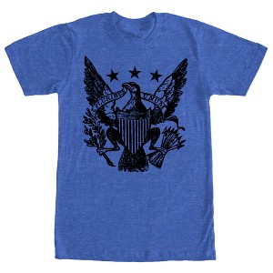 Men's Lost Gods E Pluribus Unum America Eagle T-Shirt - 1 of 4