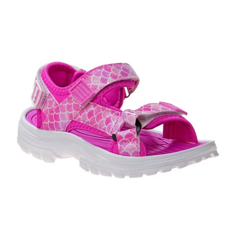 Beverly Hills Girls Sport Sandals Lightweight Breathable Athletic Sandals  (little Kids/big Kids) - Pink Multi, 1 : Target