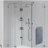 Home Mart Goods 4-Tier Chrome Corner Tension Pole Shower Caddy - 4 of 4