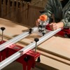 VEVOR Router Sled, 60 inches, Portable and Adjustable Slab Flattening Jig DIY Woodworking Router Sled, Silver - 2 of 4
