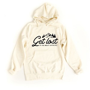 Simply Sage Market Women's Graphic Hoodie Get Lost In The Great Outdoors - 1 of 3