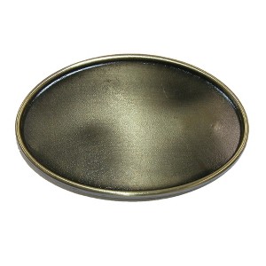 CTM Blank Oval Belt Buckle - 1 of 4