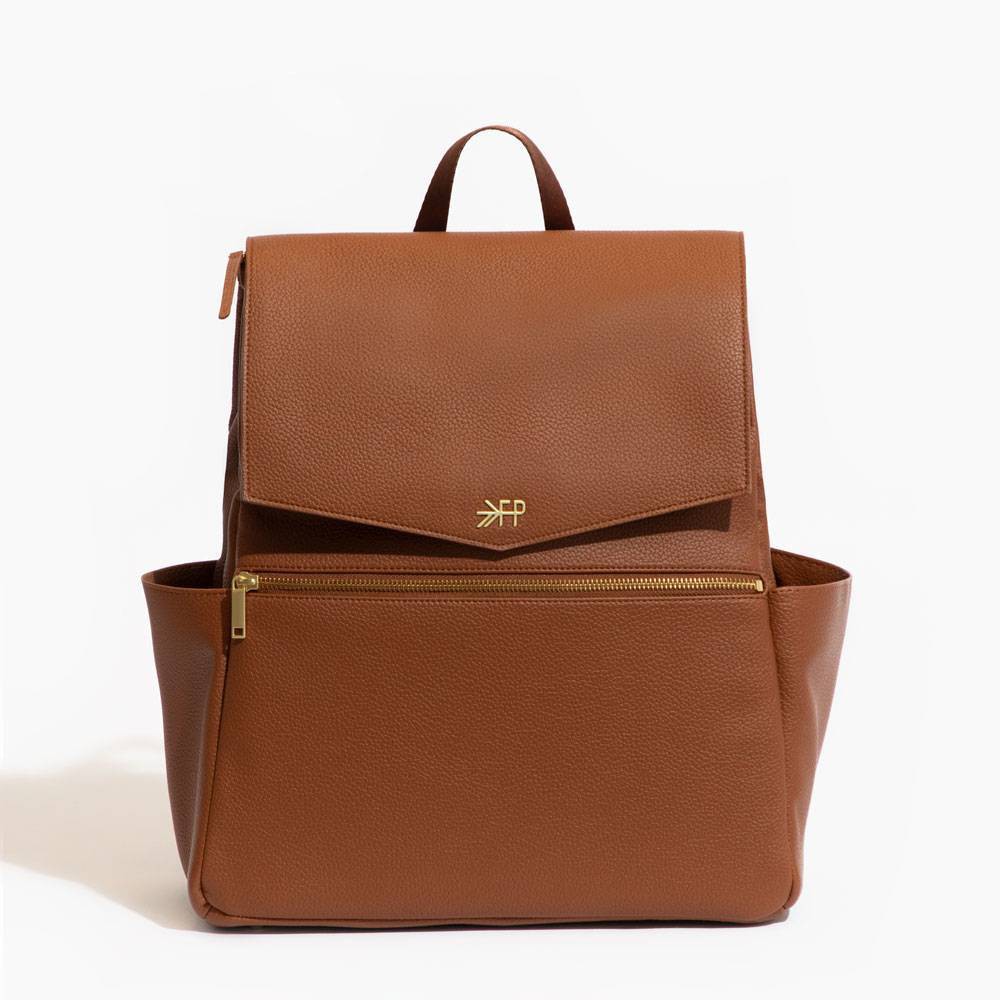 Photos - Other for Child's Room Freshly Picked Classic Diaper Bag II - Cognac