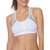 Fruit of the Loom Women's Front Close Racerback Sport Bra, 2-Pack - 2 of 4