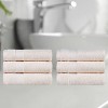 Modern Solid Classic Premium Luxury Cotton 6 Piece Hand Towel Set by Blue Nile Mills - 2 of 4