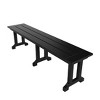 WestinTrends 6 Piece Outdoor Patio Dining Table and Armchair Dining Bench Set - 4 of 4