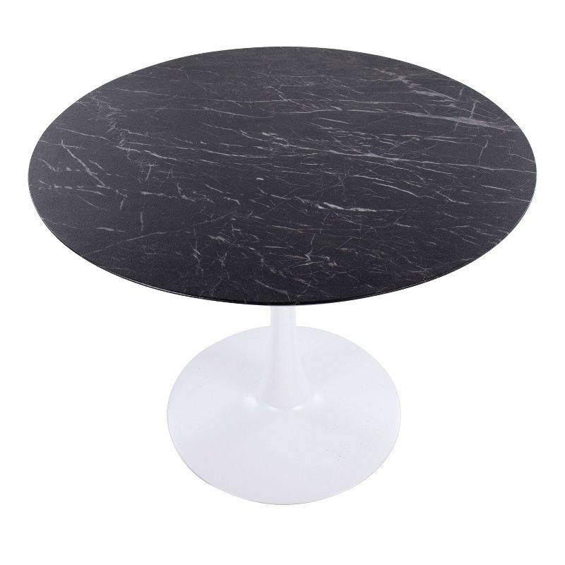 36" Pebble Mod Round Dining Table - LumiSource, 3 of 8
