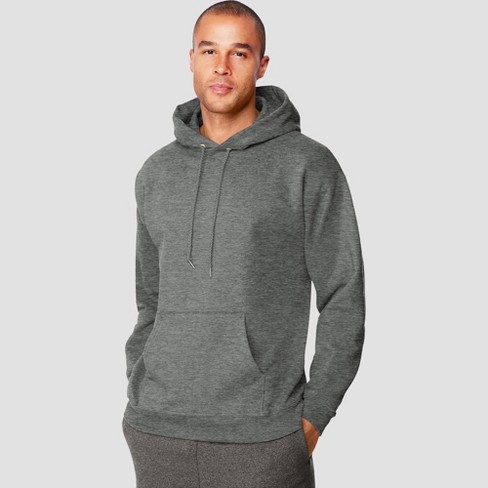 Hanes Men's Ultimate Cotton Pullover Hooded Sweatshirt - Charcoal ...