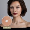 GILDED 1/2 CTTW Lab-Grown Diamond Solitaire Pendant, Sterling Silver, 18" Chain, Tarnish-Resistant, Ethical Jewelry, Gift-Ready for Women - 3 of 4
