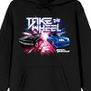Fast & Furious Franchise Take The Wheel Adult Black Hoodie - 2 of 3