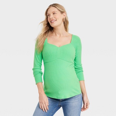 Corsetry Rib Maternity Top - Isabel Maternity By Ingrid & Isabel™ : Target