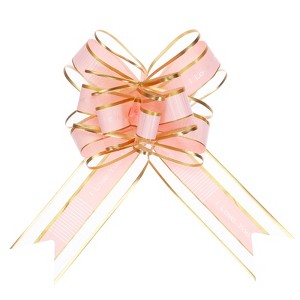 Unique Bargains Large Organza Pull Bow Gift Wrapping Ribbon for Wedding 20 Pcs - 1 of 4