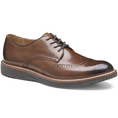 Johnston & Murphy Men's Upton Wingtip Lace Up Dress Shoe