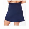 Swim 365 Women's Plus Size High-Waisted Swim Skirt With Built-In Tummy Control Brief - image 3 of 4