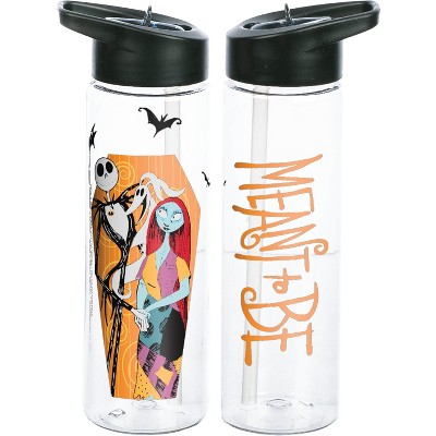 Silver Buffalo Disney Nightmare Before Christmas Jack Twist Spout Water  Bottle And Sticker Set : Target