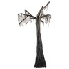Northlight 7.5' Standing Ghost Tree Halloween Decoration - Black/Gray - 3 of 4