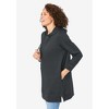 Woman Within Plus Size Longer-Length Hoodie Sweatshirt. - 4 of 4