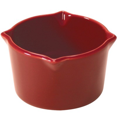 Chantal Talavera Red Stoneware 8 Ounce Ramekin