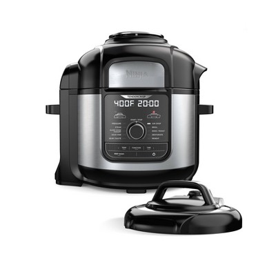 Ninja Foodi 8-qt. 12-in-1 Deluxe XL Pressure Cooker &#38; Air Fryer - Stainless Steel - FD401