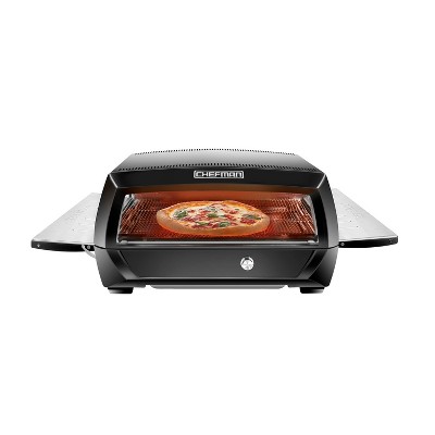 Chefman Conveyour Toaster Oven with Infrared Heating Technology - Black