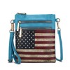 MKF Collection Genesis Printed Flag Vegan Leather Women’s Crossbody Bag by Mia K - image 2 of 4