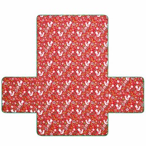 The Lakeside Collection Holiday Cardinal Furniture Covers - Chair Cover - 1 of 2