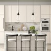 Hudson and Canal 8.63" Wide Pendant with Glass Shade - 3 of 4