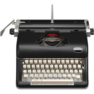Maplefield Manual Typewriter - Typewriter for Home & Office Decor - Easy Setup, Great Gift for Writers (Black) - 1 of 4