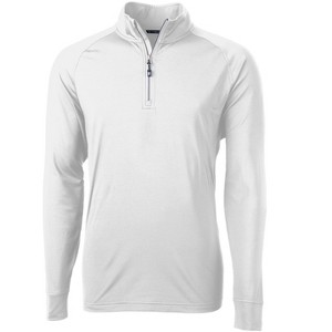 Cutter & Buck Adapt Eco Knit Stretch Recycled Mens Quarter Zip Pullover - 1 of 2