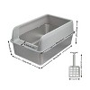 Artloge Large Stainless Steel Cat litter Tray Box Pet Cat Toilet with Scoop & High Wall Side for Odor Control & Anti-Leakage - 2 of 4