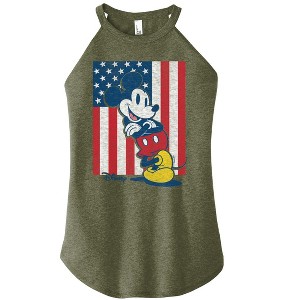 Women's - Disney - Americana Graphic High Neck Tank - 1 of 3