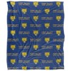 Fort Valley State University Logo Pattern Silky Touch Blanket White 50x60 - 2 of 4